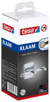 Tesa 40262-00000-00 klaam Hakenleiste Klebstoff Chrom (gl&auml;nzend)
