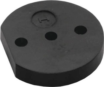 Intersteel Unterlage Nylon schwarz Ø 60 mm Höhe 10 mm f. Art. 3000 259 313 (1 Stück) (0091.997460)