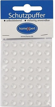 HP Autozubehör Möbelgleiter + Schutzpuffer, Schutzpuffer Clear 7,9 mm Kunststoff transparent Linse selbstklebend (Anschlagdämpfer, 48 Stück) (561079)
