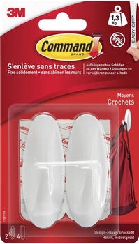 3M Command -Haken Größe: M weiß : , Haken