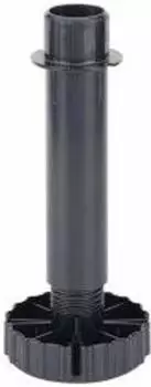 Hettich Sockelverstellfuß Korrekt Kunststoff schwarz 100 mm Bereich 89-125 mm (61851)