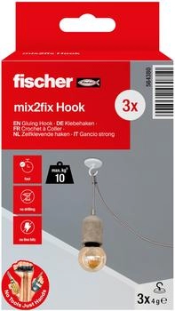 Fischer GOW Klebehaken Multipack wei&szlig;, 3 St&uuml;ck (564380)