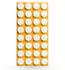 Sotech Filzgleiter Ø17 x 3 mm Selbstklebend Weiß