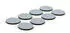 Wagner Wagner Gleiter-Set EH1117 PTFE Ø 17 mm x 15 mm Grau 16-tlg.