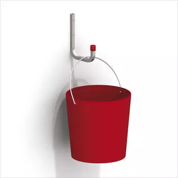 Alfer Wandhaken Typ 4 T 115 x H 140 mm Aluminium blank