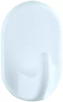 Wenko Klebehaken Oval mittel weiß 3 Stück