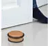 Relaxdays 4 x Türstopper Holzoptik Hellbraun chwarz