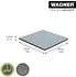 Wagner Wagner Gleiter-Set EH1245 PTFE 45 mm x 45 mm Grau 4-tlg.