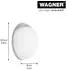 Wagner Wandtürstopper Ø20x8mm Edelstahloptik, Schrauben oder Kleben (15512202)