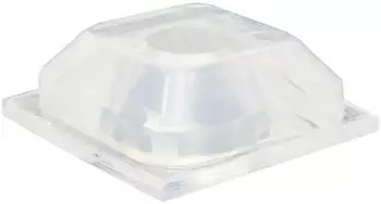 Wagner Wagner Elastikpuffer-Set EH3115 Transparent 15 mm x 15 mm x 6 mm 8-tlg.