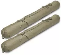 2er Set Zugluftstopper 120cm Viento, 120x10cm, Taupe