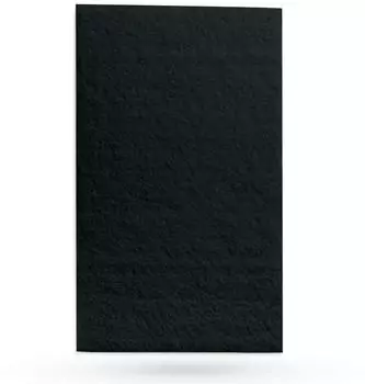 Sotech Filzgleiter 100 x 165 mm Selbstklebend Schwarz