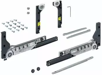 Hettich SlideLine M Schiebet&uuml;rbeschlag ged&auml;mpft 30kg (9156338)