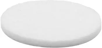Wagner Wagner Softfilz-Pads-Set EH1235 &Oslash; 35 mm x 3 mm Wei&szlig; 4-tlg.