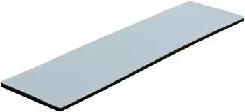 Wagner Wagner Gleiter-Set EH1211 PTFE 100 mm x 24 mm Grau 4-tlg.