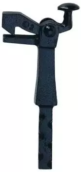 KWS Torhalter 1303 Gr. 2 Bodenmontage Temperguss schwarz 117mm (130303)