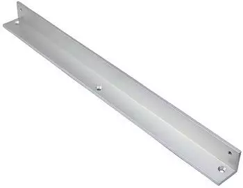 GEZE T-Stop Sturzfutterwinkel BG Gleitschiene Aluminium silber (115006)