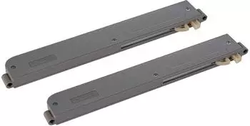 Rauch Easy Slide Schwebetürendämpfer 2er-Set, grau, Kunststoff (A0033.9DC2)