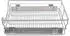 vidaXL Korbauszug 600mm silbern, 2 Stk. (50481)