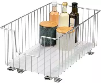 bremermann Korbauszug 30 cm mit Einlegeboden Chrom