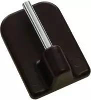 GARDINIA Gardinenstangenhalter Serie Vitragestange flachoval &Oslash; 11 mm