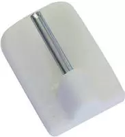 GARDINIA Gardinenstangenhalter Serie Vitragestange flachoval &Oslash; 11 mm
