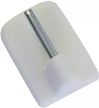 Gardinia Klebehaken 4-tlg. selbstklebend Wei&szlig;