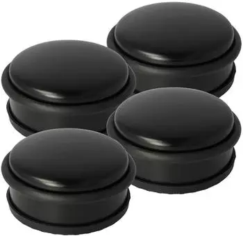 Westcott T&uuml;rstopper 10 cm 4-tlg. Schwarz E-19002