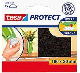 tesa 57891-01 Protect Filzgleiter braun (10 x 8 cm)