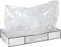 WENKO Unterbettkommode "Vakuum Soft Box XL" integrierte Vakuum-Tasche & Blitzventil,