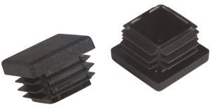 Fix-o-moll Steckgleiter 30mm x 30mm schwarz