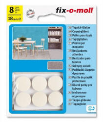 Fix-o-moll Teppichgleiter rund 18mm