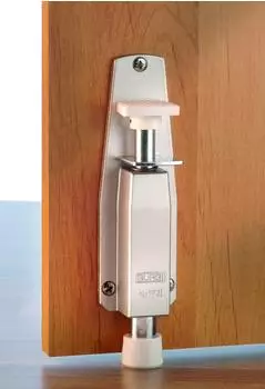 Burg W&auml;chter T&uuml;rfeststeller TF 2 SB, mit Schrauben Einheitsgr&ouml;&szlig;e silberfarben T&uuml;rstopper Deko Wohnaccessoires Einheitsgr&ouml;&szlig;e silberfarben
