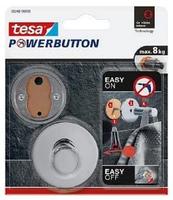 tesa Powerbutton Haken Premium 8kg chrom