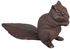 Esschert Design Esschert Türpuffer Motiv Eichhörnchen aus Gusseisen, ca. 18 cm x 6,2 cm x 10 cm