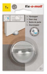 Fix-o-moll Türstopper Metall satiniert 45 mmx 25 mm