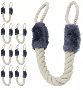 Relaxdays T&uuml;rstopper 8 x T&uuml;rkordel Klemmschutz