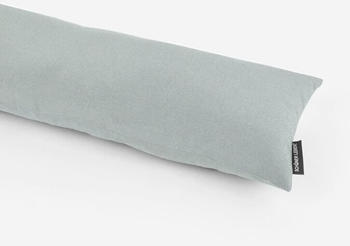 schöner leben Zugluftstopper Leinenlook Polyestereffekte Glamour uni mint goldfarbig 130cm Länge