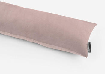 schöner leben Zugluftstopper Velvet Samt einfarbig altrosa 130cm Länge