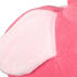 Relaxdays Türstopper Flamingo, dekorativer Türpuffer, für Boden, stehend, gefüllt, innen, Deko, Stoff Türsandsack, pink