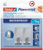 tesa Powerstrips Waterproof Haken S Zoom metall
