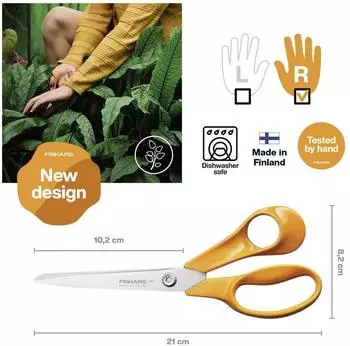 Fiskars Classic Universalschere 21 cm orange