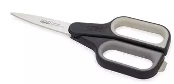 Joseph Joseph CutPlus Allzweckschere mit integriertem Box Cutter, grau (1000003)