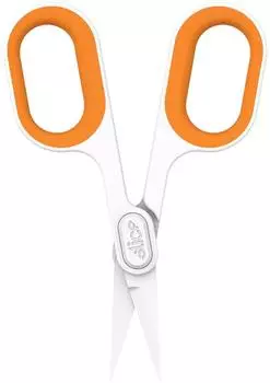 Slice 10546 Universalschere für Links- und Rechtshänder 132mm, orange/weiß (10546)
