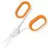 Slice 10546 Universalschere für Links- und Rechtshänder 132mm, orange/weiß (10546)