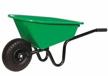 Vort Kinderschubkarre Junior grün mit PU-Rad (FO35605)