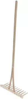 Kerbl Kinderheurechen Holz 37 cm mit 11 Holzzähnen