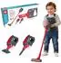 Dirt Devil Spielzeug-Staubsauger 3-in-1 mit Licht und Ton, rot/grau, ab 3 Jahre (MEDITO21820/006)