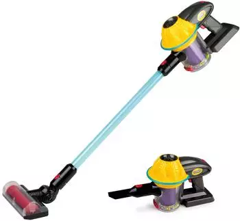 Eddy Toys Kinderstaubsauger mit Saugfunktion, Licht und Sound, ab 3 Jahre