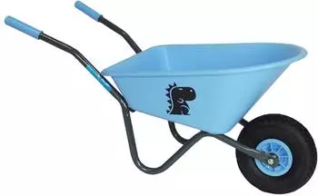 Baumarktplus Kinderschubkarre Drache, Metall, pannensichere Rad (57090)